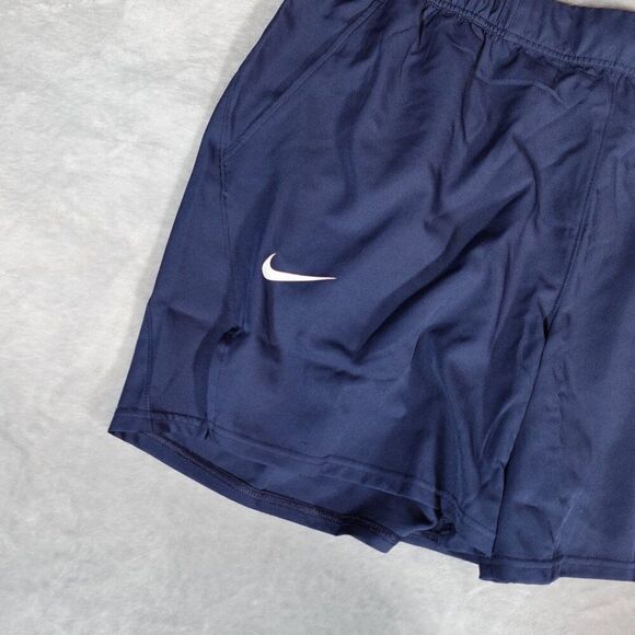 Nike New York Yankees Dri Fit Athletic Shorts Mens 3XL 6.5” Sports Blue - Picture 2 of 13